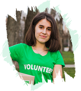 volunteer person